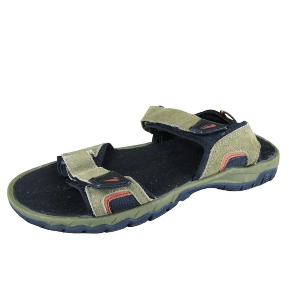 Ozark Trail Men  Ankle Strap‎ Brown Leather Size 13 Medium Gently Used 2025